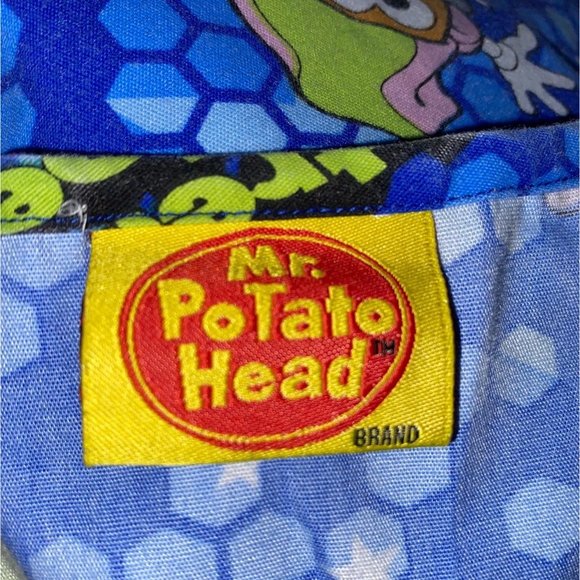 Mr Potatoe Extreme Sports Medical Scrub Top Medium - Picture 3 of 11